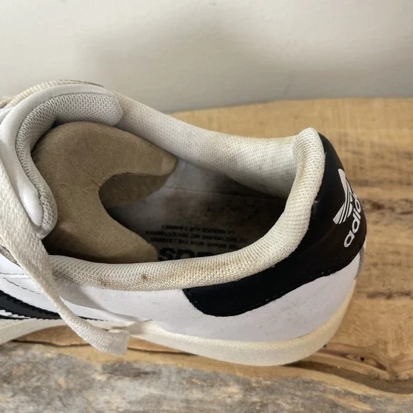 Men's Adidas Superstar 2 White Leather Athletic Tennis‎ Shoes G17068 - 7.5 READ - Picture 10 of 10